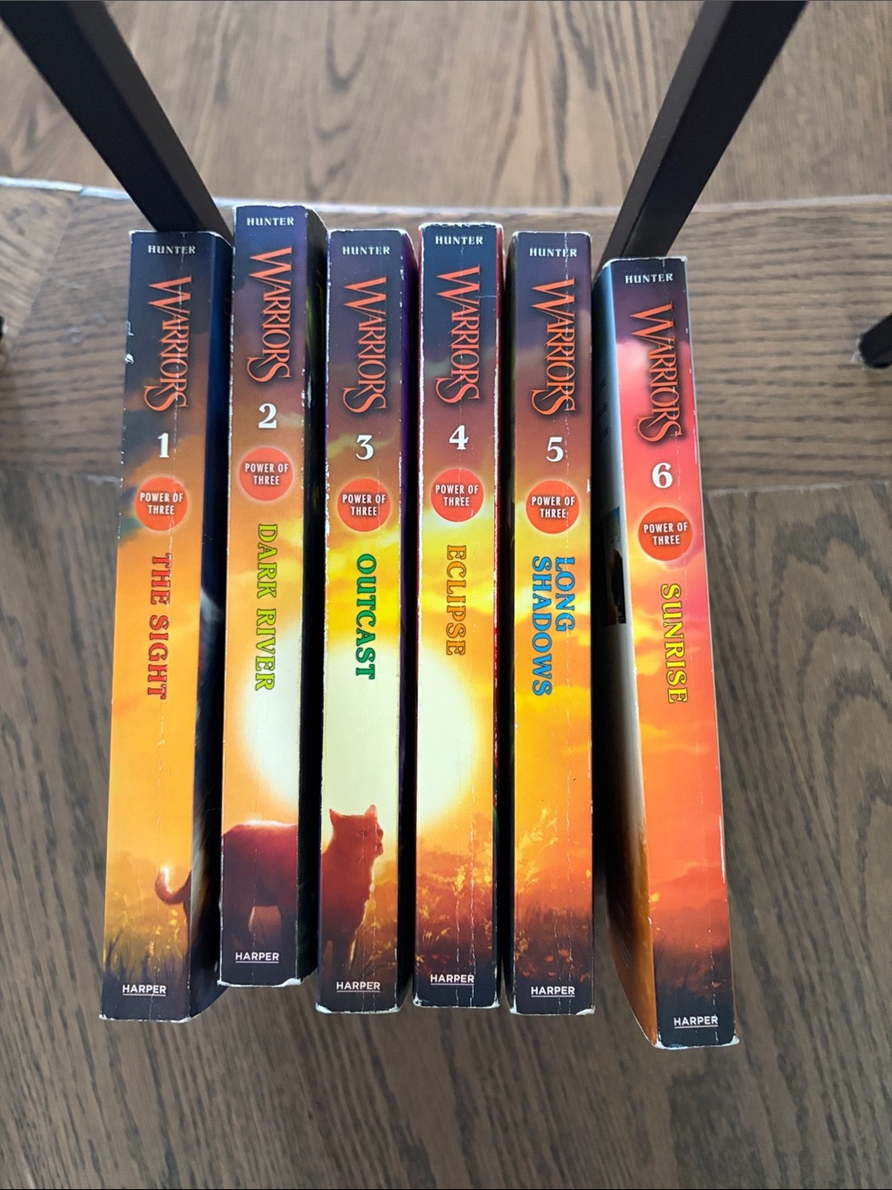 Warrior cats books : series 3 Power of Three Books 1-6 -